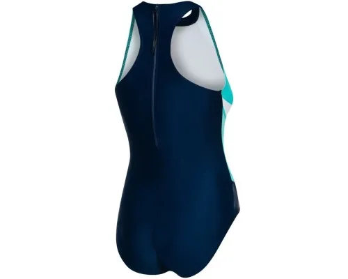 Купальник Aqua Speed Nina 344-42 темно-синій, бірюзовий, білий 42 (5908217664112)