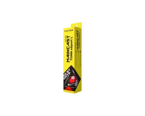 Килимок для мишки Hator Tonn eSport L MAINCAST Edition Speed/Control (HTP-033)