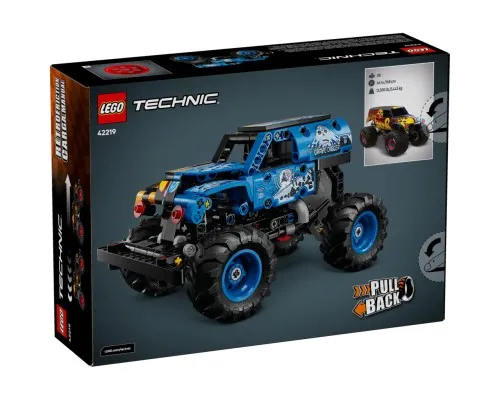 Конструктор LEGO Technic Monster Jam Grave Digger Вогонь і лід (42219)