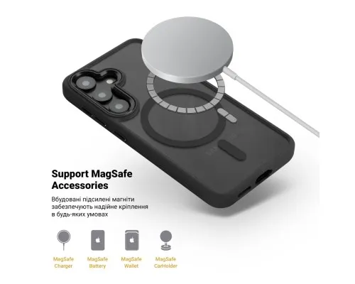 Чохол до мобільного телефона Armorstandart Unit MagCase Samsung S26 5G Black (ARM88800)
