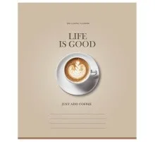 Зошит Школярик Life is good 60 аркушів клітинка (060-3670K)