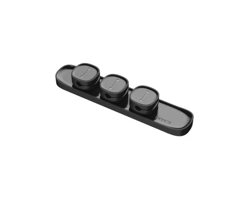 Тримач для кабелю Baseus Peas Cable Clip Black (ACWDJ-01)