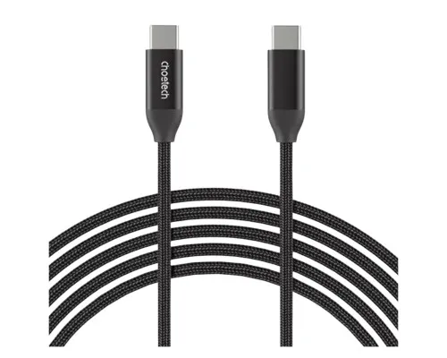 Дата кабель USB-C to USB-C 1.0m + 2.0m PD3.1 240W 2pcs Choetech (XCC-1060)