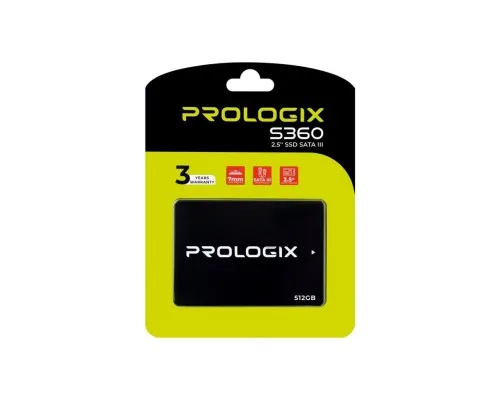 Накопичувач SSD 2.5" 512GB S360 Prologix (PRO512GS360)