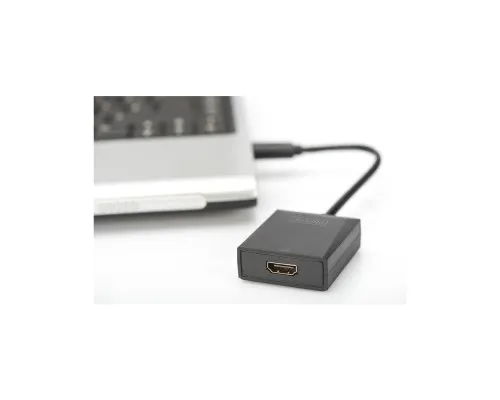 Перехідник USB 3.0 AM to HDMI AF Full HD black Digitus (DA-70841)