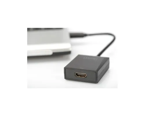 Перехідник USB 3.0 AM to HDMI AF Full HD black Digitus (DA-70841)