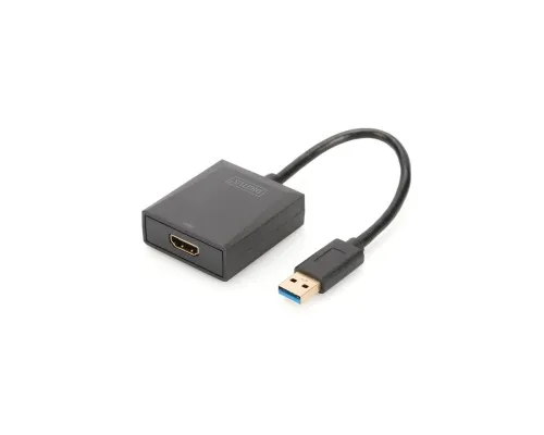 Перехідник USB 3.0 AM to HDMI AF Full HD black Digitus (DA-70841)
