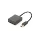 Перехідник USB 3.0 AM to HDMI AF Full HD black Digitus (DA-70841)