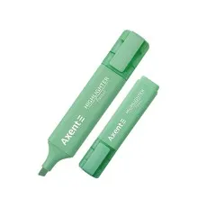Маркер Axent Highlighter 2537-A, 1-5 мм клиноп. пастель м'ятний (2537-18-A)