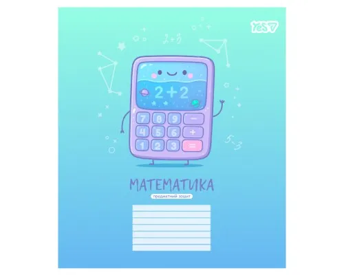 Зошит Yes предметний Funny school МАТЕМАТИКА 24 аркуші клітинка (768548)