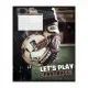Зошит 1 вересня Let's play football А5 18 аркушів лінія (768751)