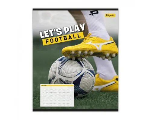 Зошит 1 вересня Let's play football А5 18 аркушів лінія (768751)