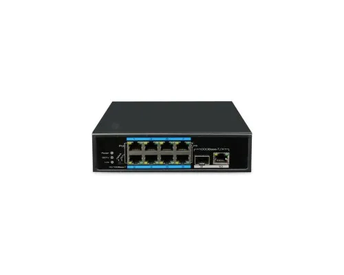 Комутатор мережевий FoxGate S6008-GS-I-AI POE