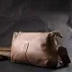 Сумка Vintage Через плече з натуральної шкіри Бежева (22289)