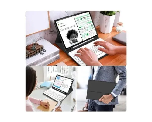 Чохол до планшета BeCover with keyboard Apple iPad Mini 7 2024 Black (712992)