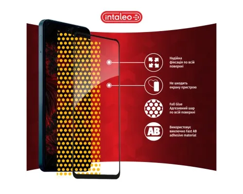 Скло захисне Intaleo Full Glue Tecno Spark Go 2024 Black (1283126589126)
