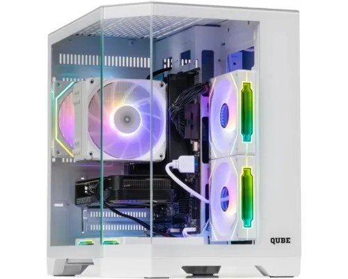 Корпус для ПК Qube CRYSTAL_GWNU3