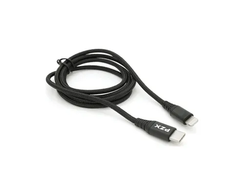Дата кабель USB-C to Lightning 1.2m 2.1A black PZX (YT-PZX/V-109-M+L/B)