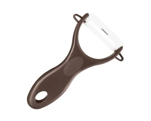 Овочечистка Ardesto Fresh, кераміка, пластик, коричневий (AR2101BR)