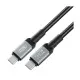Дата кабель USB-C to USB-C 2.0m 240W black XO (NBQ264B_С_Black)