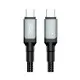 Дата кабель USB-C to USB-C 2.0m 240W black XO (NBQ264B_С_Black)