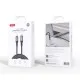 Дата кабель USB-C to USB-C 2.0m 240W black XO (NBQ264B_С_Black)