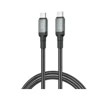 Дата кабель USB-C to USB-C 2.0m 240W black XO (NBQ264B_С_Black)