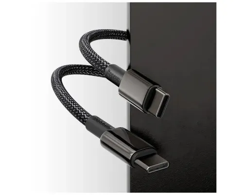 Дата кабель USB-C to USB-C 1.0m 100W black Baseus (CATWJ-01)
