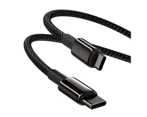 Дата кабель USB-C to USB-C 1.0m 100W black Baseus (CATWJ-01)