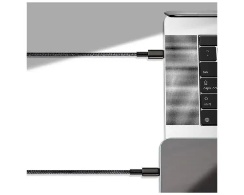 Дата кабель USB-C to USB-C 1.0m 100W black Baseus (CATWJ-01)