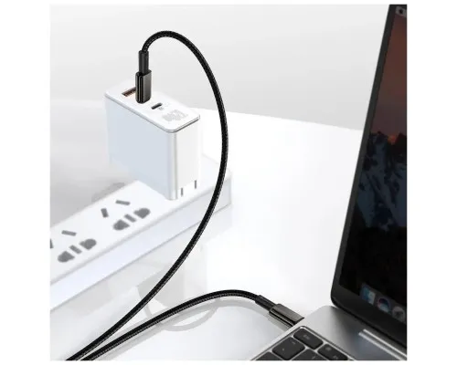 Дата кабель USB-C to USB-C 1.0m 100W black Baseus (CATWJ-01)