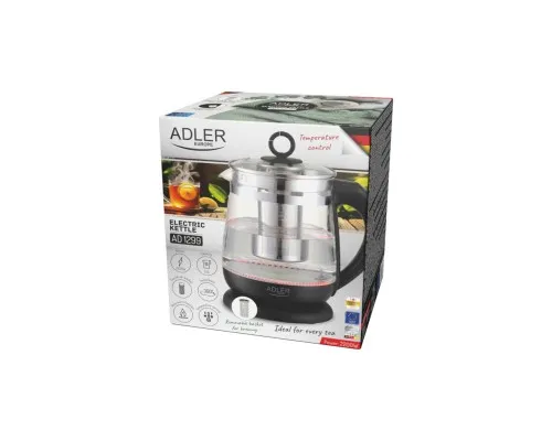 Електрочайник Adler AD 1299 black (AD1299b)