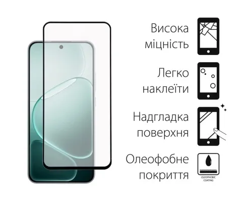 Скло захисне Dengos Full Glue OPPO A6 Pro 4G Black (TGFG-431)