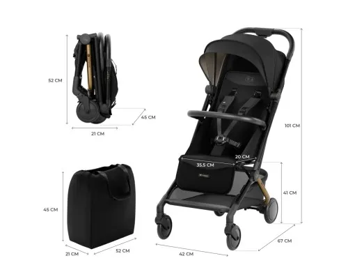 Коляска Kinderkraft Pilot 2 Midnight Black (KSPILO02BLK0000) (5902533927043)