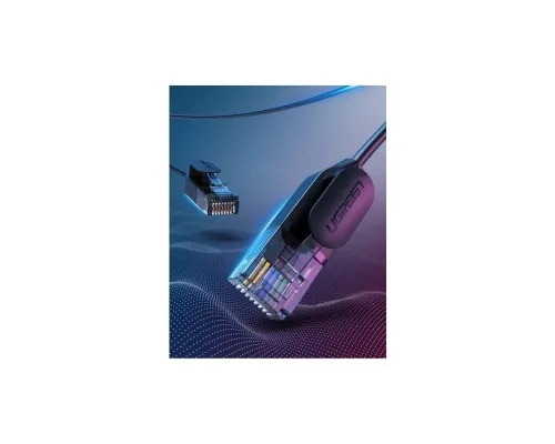Патч-корд 10м UTP cat 6A Pure Copper Ethernet Cable OD2.8 NW122 Black Ugreen (70656)