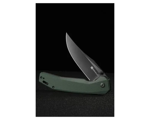 Ніж Sencut Vornix, Green G10, Black Stonewash (S25038-1)
