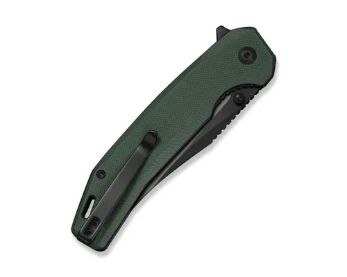 Ніж Sencut Vornix, Green G10, Black Stonewash (S25038-1)