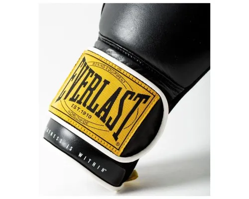 Боксерські рукавички Everlast 1910 Classic Training Glove P00001711 чорний 14 унцій (009283599928)