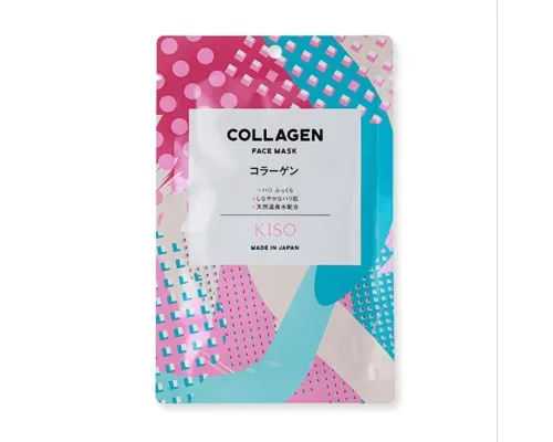 Маска для обличчя Kiso Care Collagen Face Mask (4580050290836)