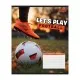 Зошит 1 вересня Let's play football А5 36 аркушів клітинка (768754)