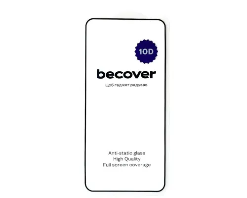 Скло захисне BeCover Samsung Galaxy S25 Plus SM-S936 10D Black (712722)