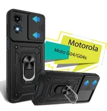 Чохол до мобільного телефона BeCover Military Motorola Moto G04/G04s Black (713062)