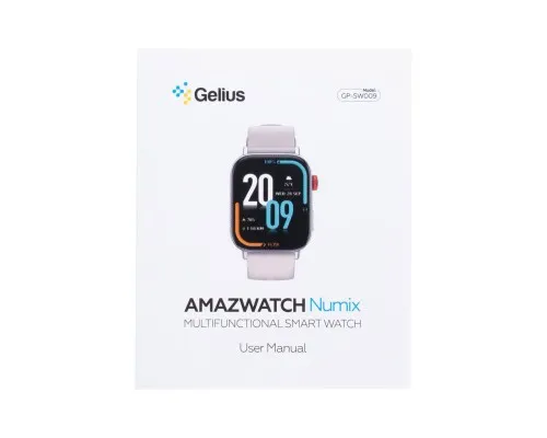 Смарт-годинник Gelius Pro GP-SW009 (Amazwatch Numix) Black (2099900996863)