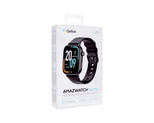 Смарт-годинник Gelius Pro GP-SW009 (Amazwatch Numix) Black (2099900996863)