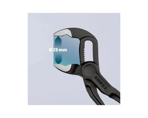 Кліщі KNIPEX COBRA XS переставні 1" (28мм) (87 00 100 BK)