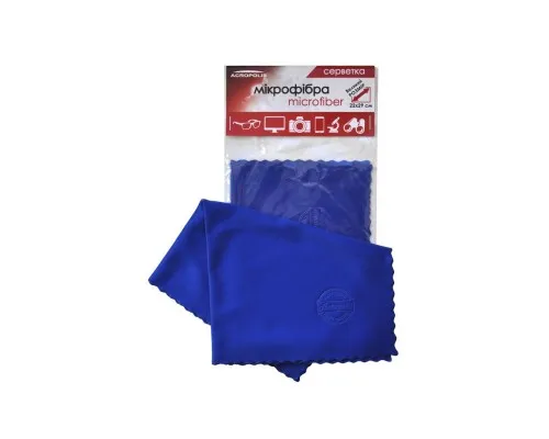Серветки Acropolis A-90/12 microfiber 29*22см blue, поштучно (A90-12DB)