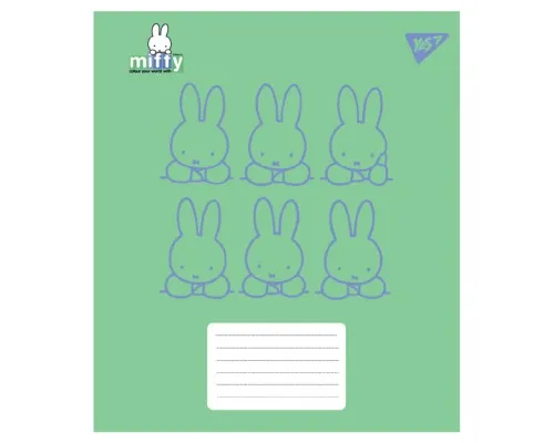Зошит Yes Miffy Bunny А5 12 аркушів лінія (767618)