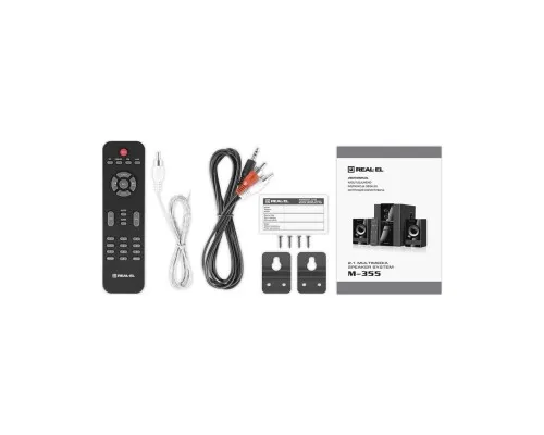 Акустична система REAL-EL M-355 Black (EL121300015)