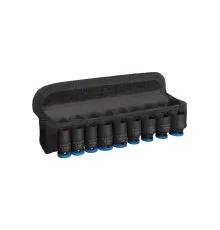 Набір торцевих головок Bosch Professional ударних торцевих Standart 9шт, 1/4", 25мм (2.608.003.034)