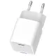Зарядний пристрій ColorWay C101C GaN Mini 20W PD PPS USB-C white (CW-CHS059PD-WT)
